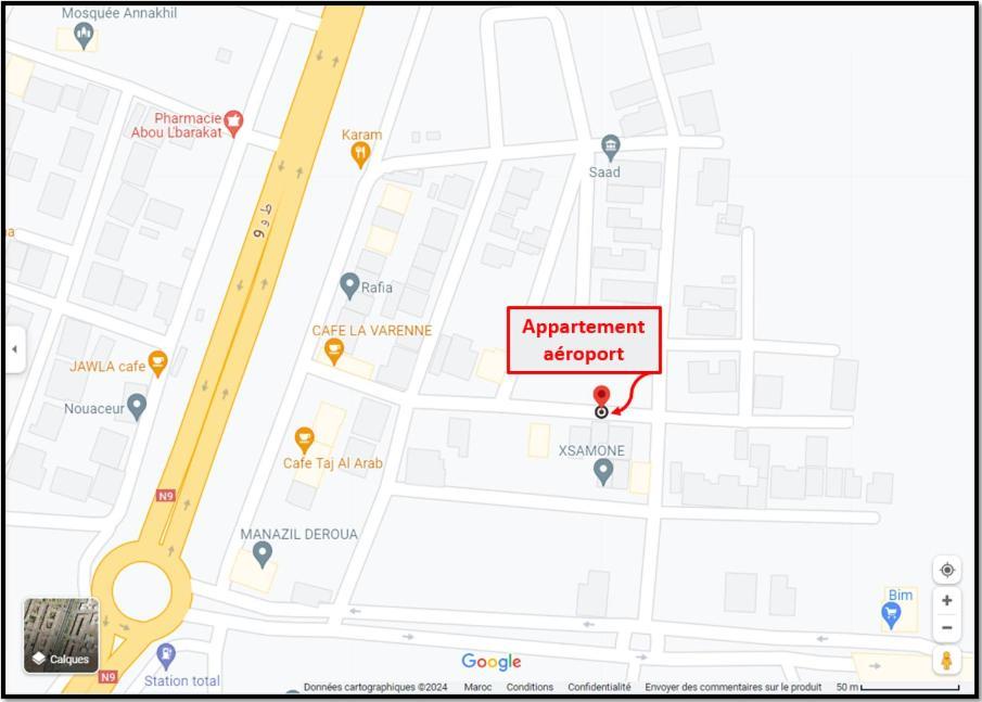 Appartement Aeroport Casablanca Nouaceur Εξωτερικό φωτογραφία